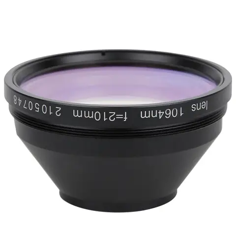 F Theta Scan Lens Field Len Оптоволоконная маркировочная машина Аксессуары 1064 нм 150x150 мм