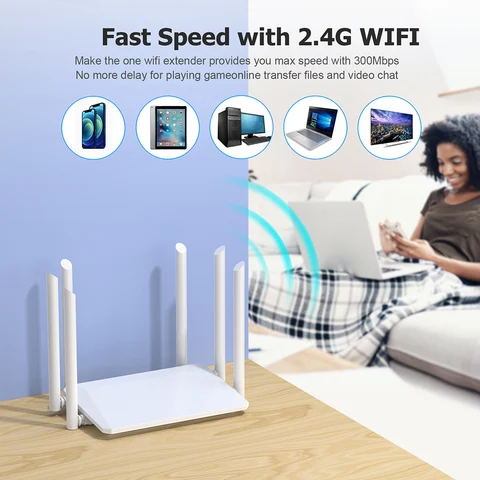 Беспроводной маршрутизатор TP-Link 300 Мбит/с