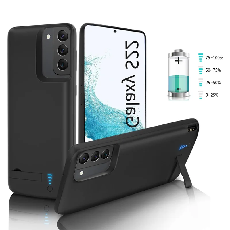 

Power Case for Samsung Galaxy S22 S21 S20 Plus Ultra FE Portable External Battery Pack Charging Cover Phone Power Bank