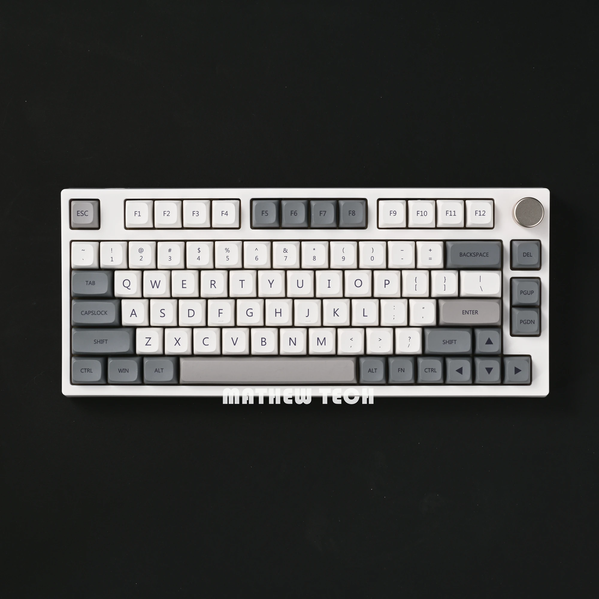 Ретро-клавиатура MATHEW TECH MK80 с 75-процентной клавиатурой беспроводная клавиатура