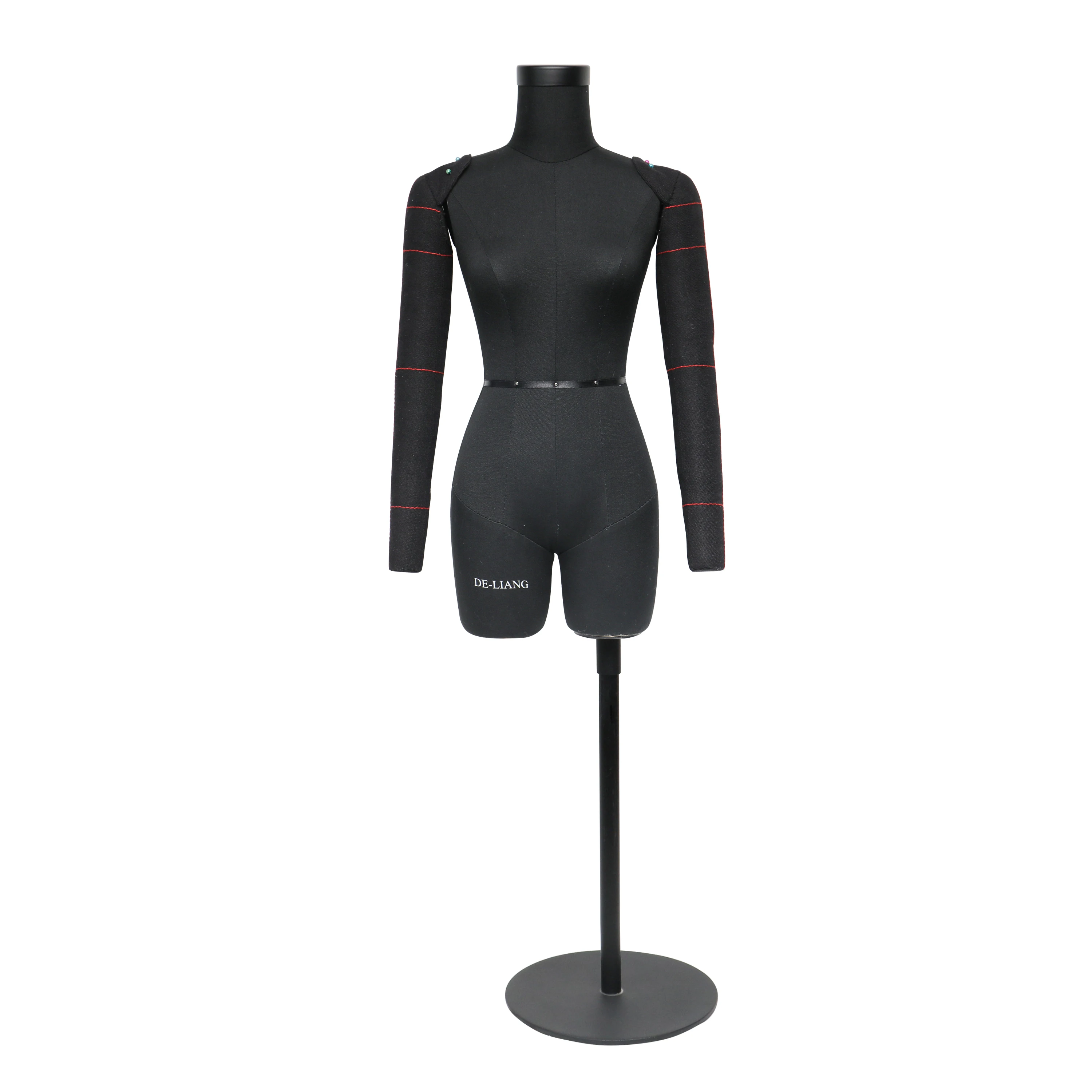 Женская Черная полуразмерная форма платья для шитья манекен мини-манекен