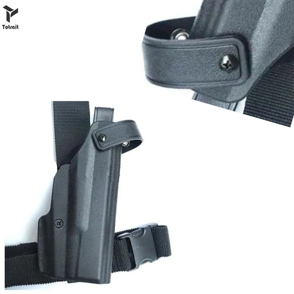 

Totrait Tactical New High Quality Pistol Waist Hanged Leg Glock 17 Gun Holster Case Military Hunting Gun Holster