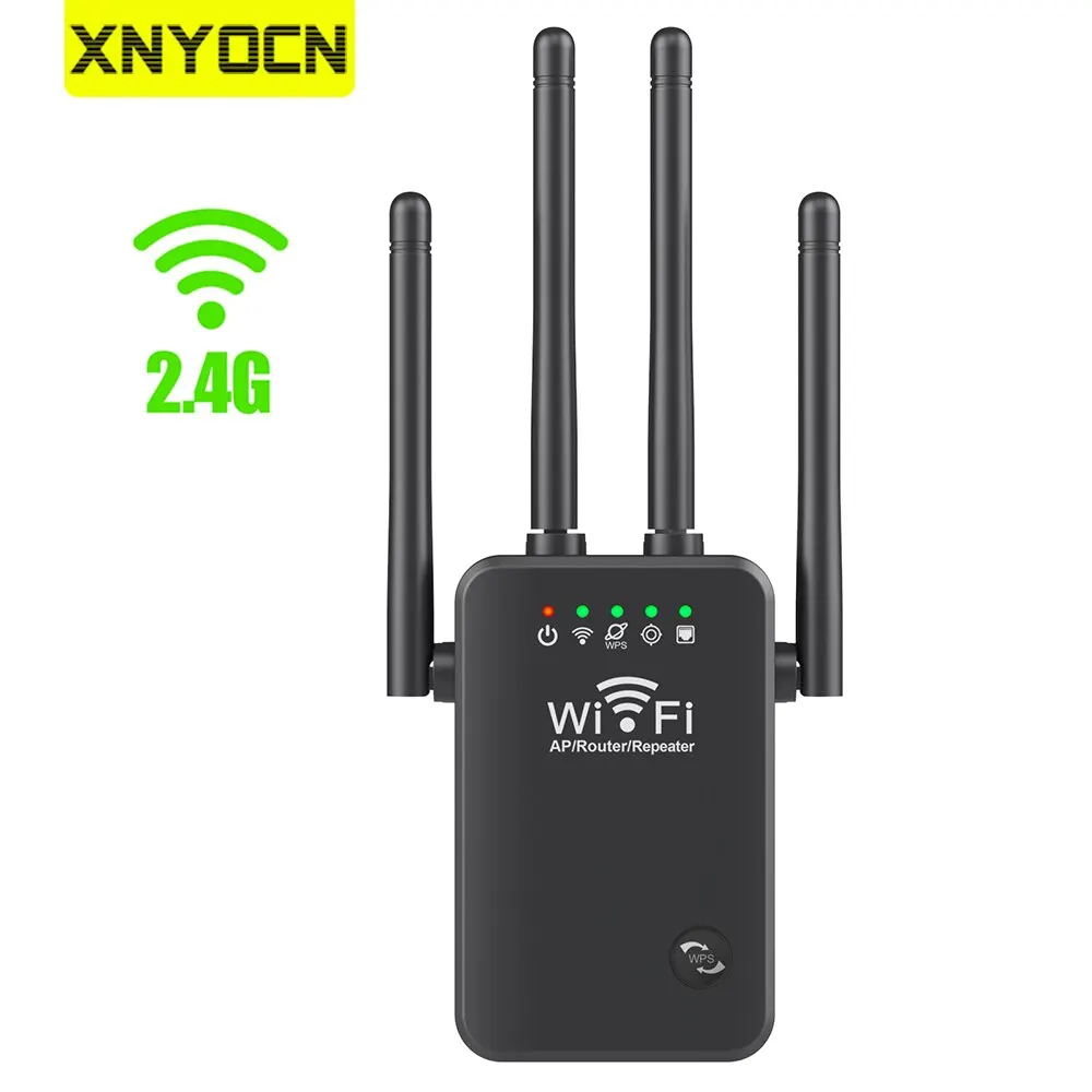 Беспроводной Wi-Fi ретранслятор Xnyocn, 1200 Мбит/с, 2,4 ГГц
