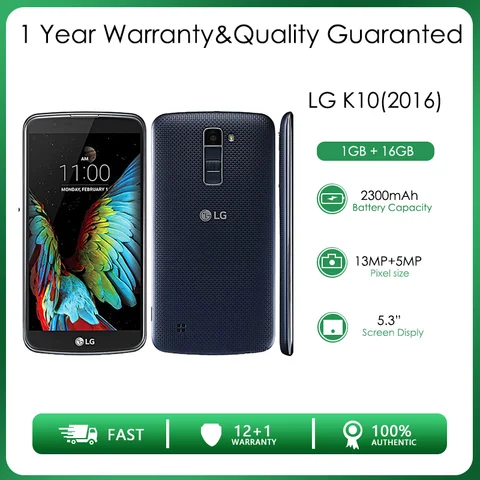 Смартфон LG K10, 1/16ГБ, china, Восстановленный