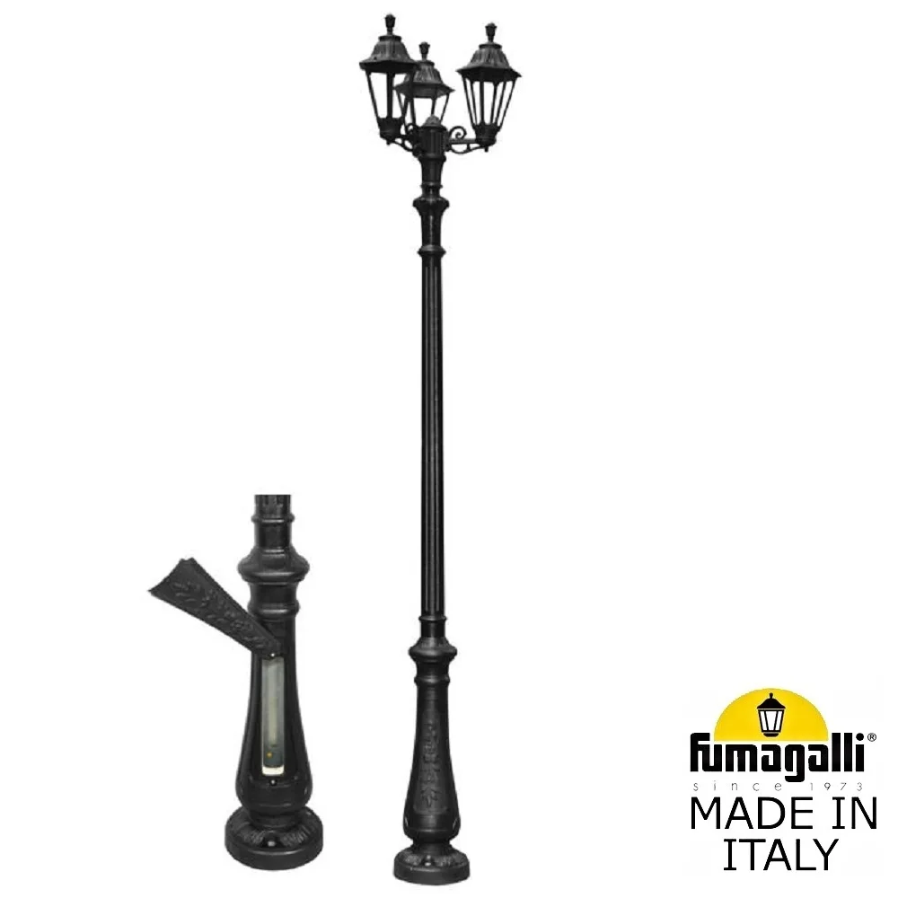 Парковый фонарь FUMAGALLI NEBO BISSO/RUT 3L E26