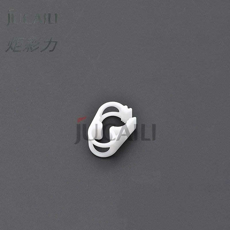 

Jucaili 20pcs/lot Inkjet Printer Ink Pipe Clip For Mimaki Roland Mutoh Bulk Ink System Ink Tube Clamp Plastic Ink Hose Connector