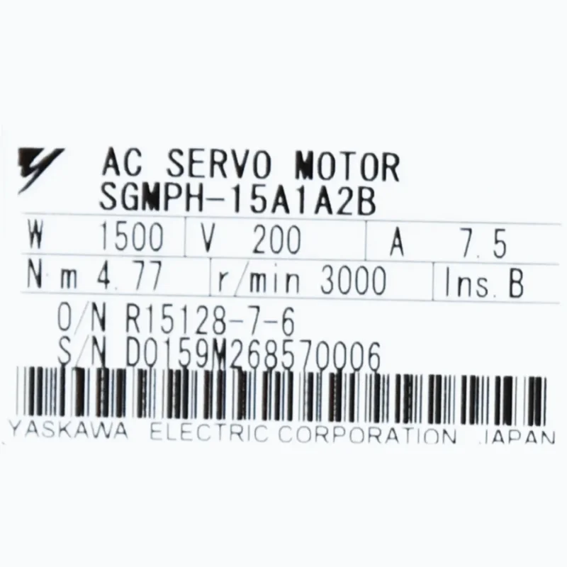 Yaskawa SGMPH-15A1A2B Серводвигатель SGMPH15A1A2B Новый в коробке гарантия 1 год