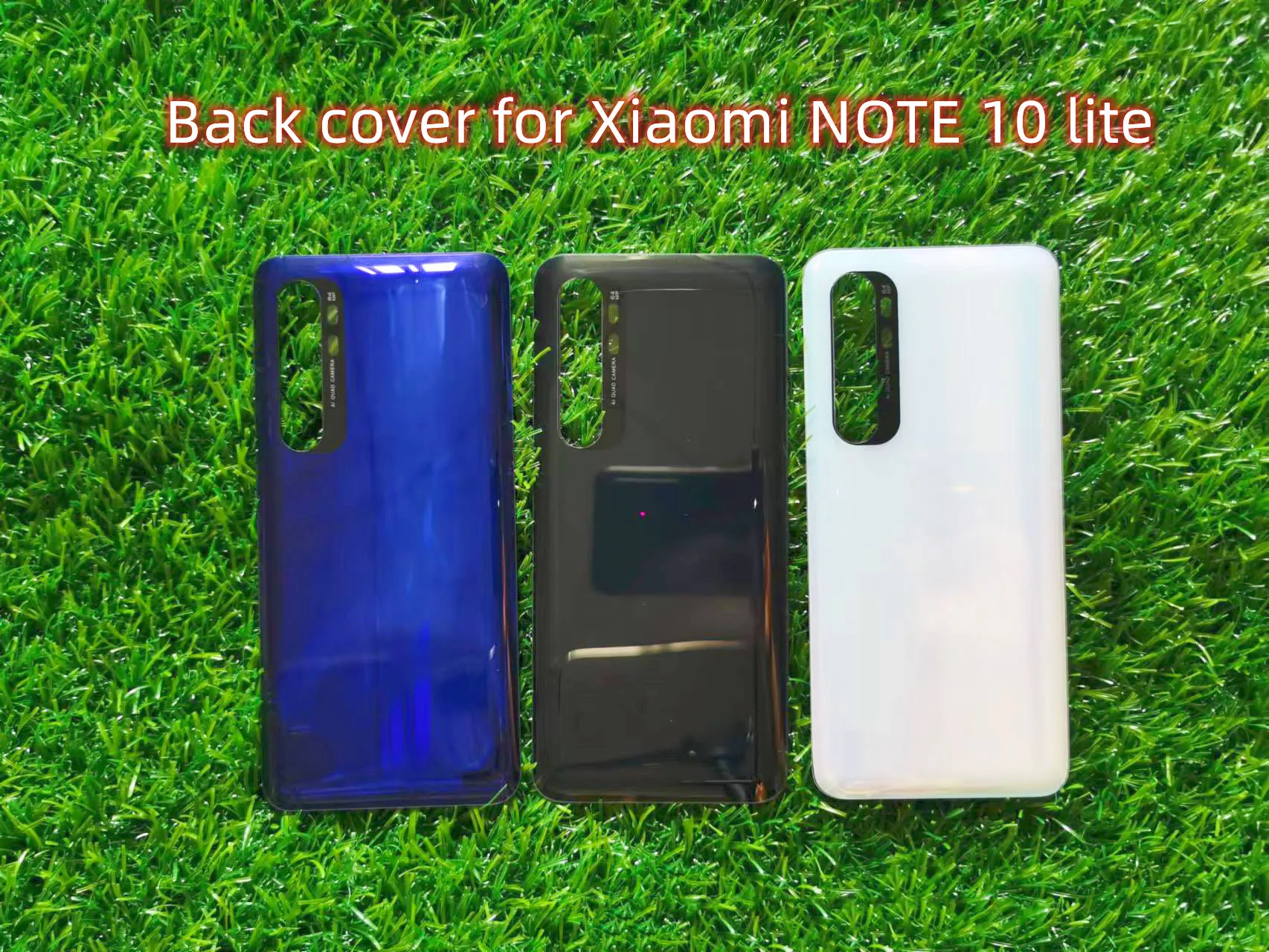 

For Xiaomi NOTE 10lite Battery Cover Back Glass Back Door Case Panel With Sticker For Xiaomi NOTE 10 lite Back Cover Glass Repla