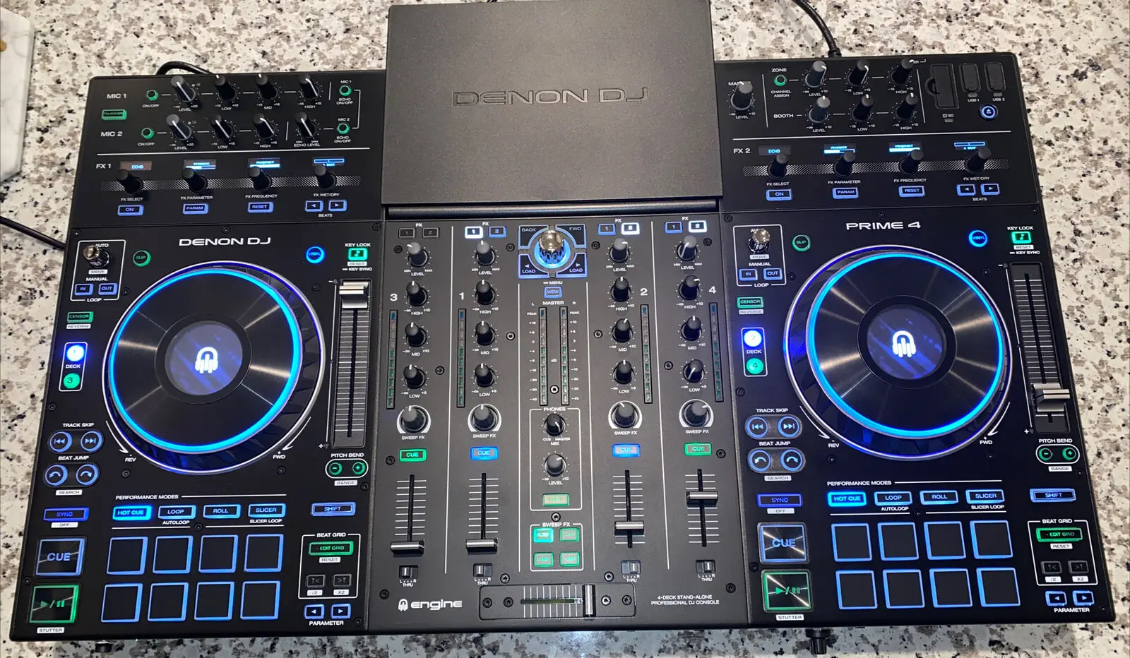 

Лучшая сделка купите 2 получите 1 бесплатно Denon DJ Prime 4-автономная 4-колодная DJ-система с 10-дюймовым сенсорным экраном