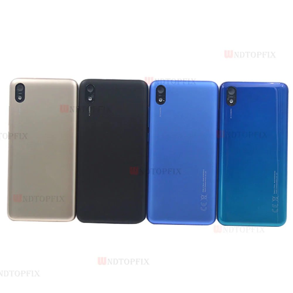 Новый чехол для Xiaomi Redmi 7a Крышка батарейного отсека задняя панель корпус заднего