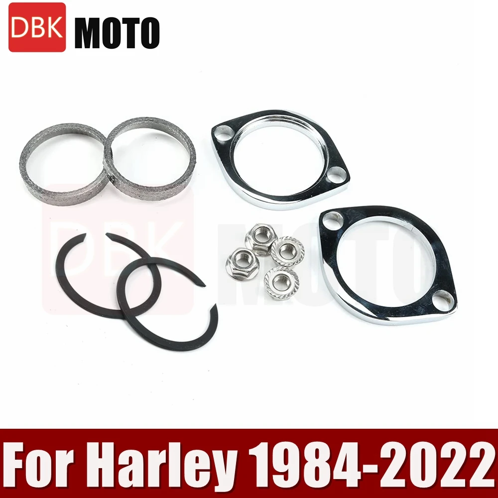 

Трубы выхлопного порта, комплект уплотнений с конусом крутящего момента, инструмент для установки уплотнения выхлопной прокладки для Harley Sportster 883 1200 Dyna Touring