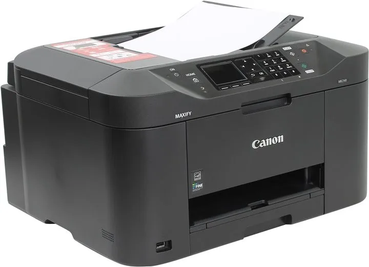 МФУ (принтер сканер копир факс) Canon Maxify MB2140 A4 струйный