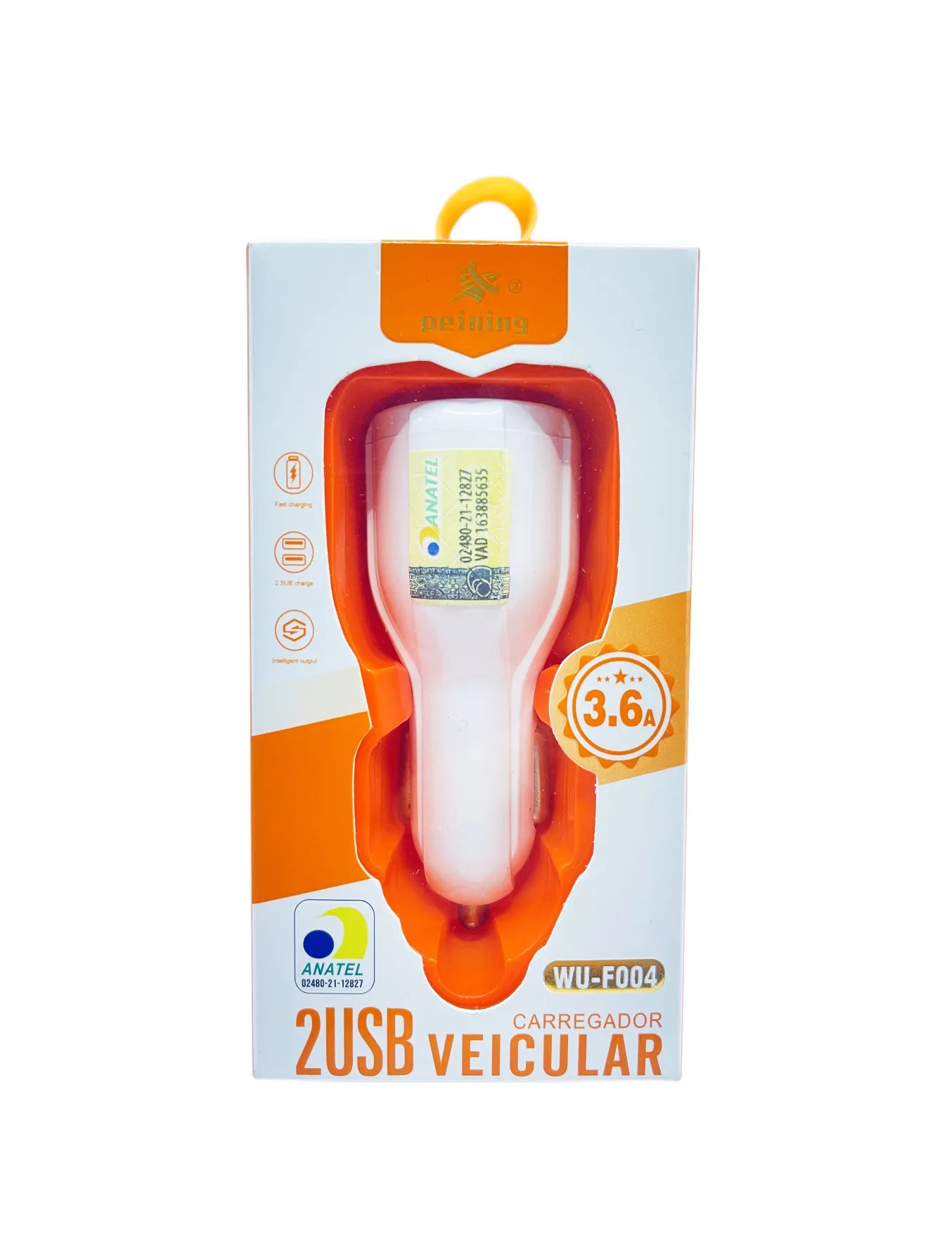 

Carregador de carro PD USB WU-F004