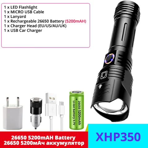 TRLIFE Тактический фонарь XHP360 800 Вт