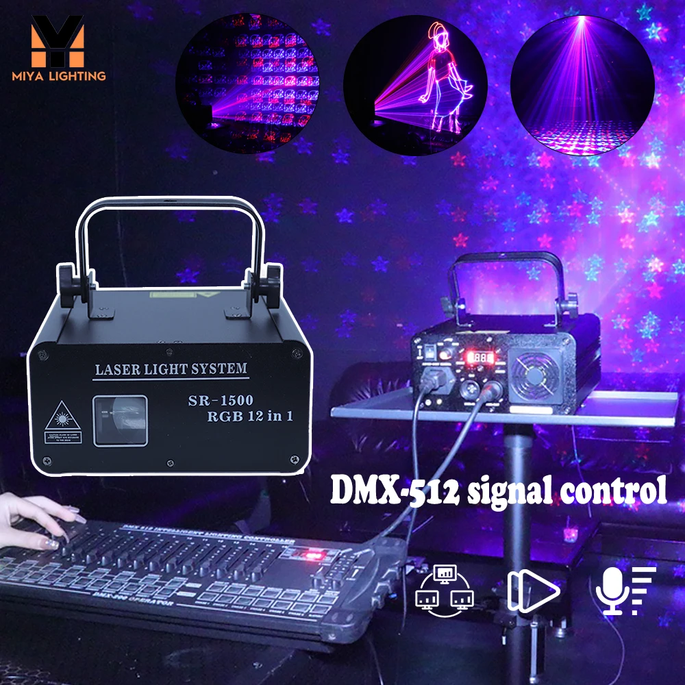 MYTH LIGHTING SR-1500 12 в 1 световой эффект