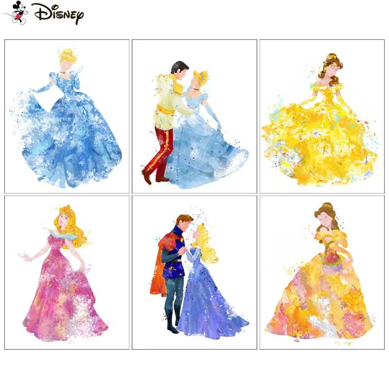 

Алмазная живопись «мультяшная принцесса», алмазная 5D Вышивка из смолы, для творчества, ручная работа, вышивка крестиком, подарок