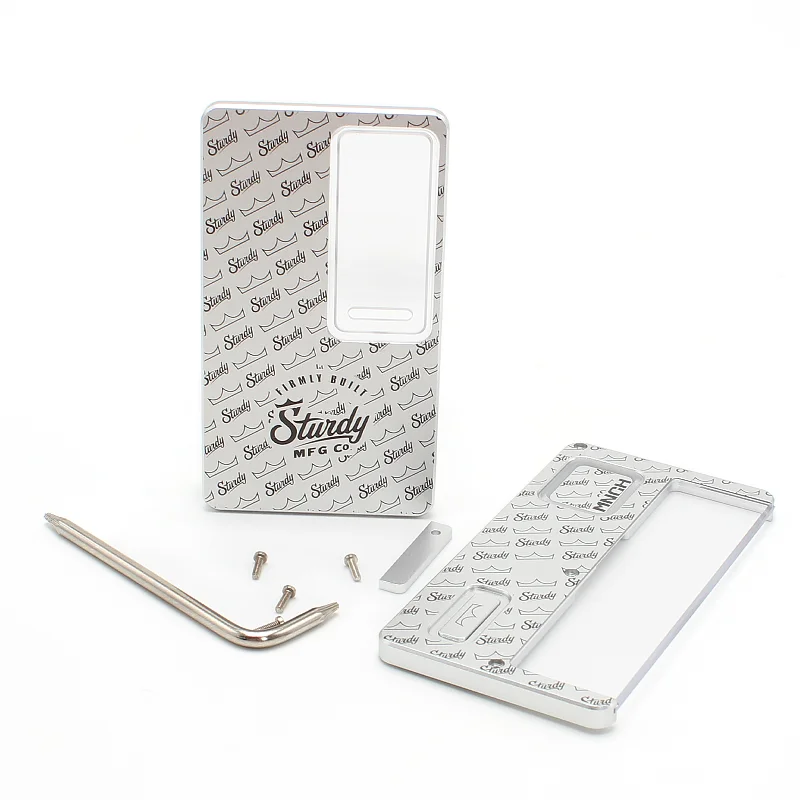 

SXK Dot-Sturdy Kit 2 Style Replacement Front Back Cover Panel Plate for dotMod dotAIO V2 Cyprinoid Aluminum Alloy
