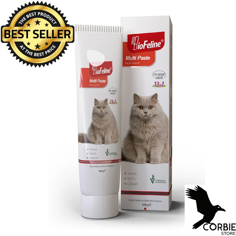 

BioFeline Multi Paste 100 Gr. (Многовитаминная паста для кошек) высокое качество