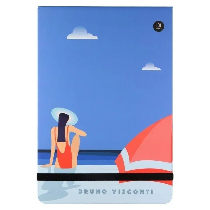 Фото Bruno Visconti Блокнот А5 100л линия,вертик Megapolis Journal Summer Time 4 вида 3-475/03 №3