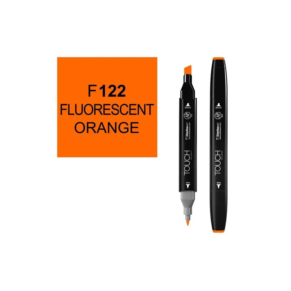 Marker touch twin 122 flux orange F122 |