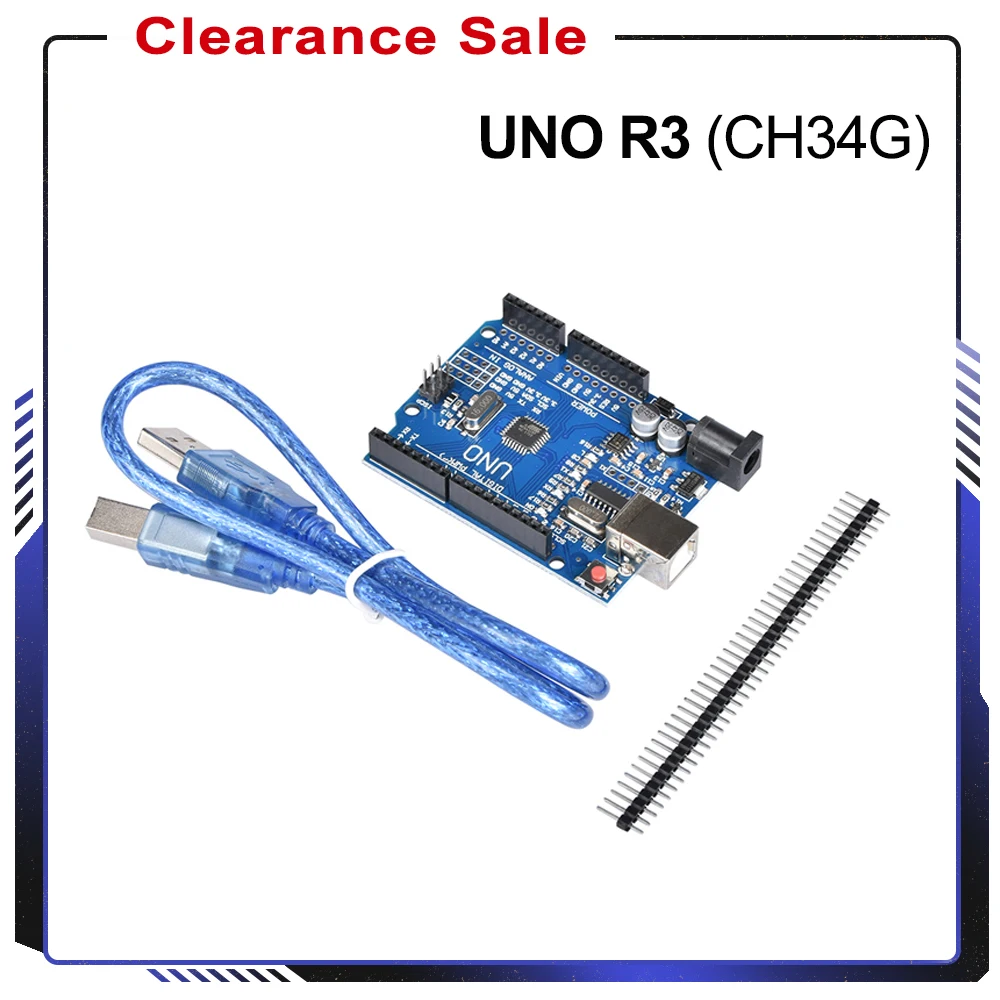 

Плата разработки UNO R3 CH340 CH340G с USB-кабелем, детали для 3D-принтера Arduino MEGA328P, для испарителя ZUM, плата расширения Mega2560