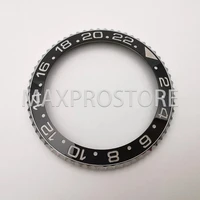 latest version black ceramic watch bezel for gmt 116710ln top quality aftermarket watch repair replacement