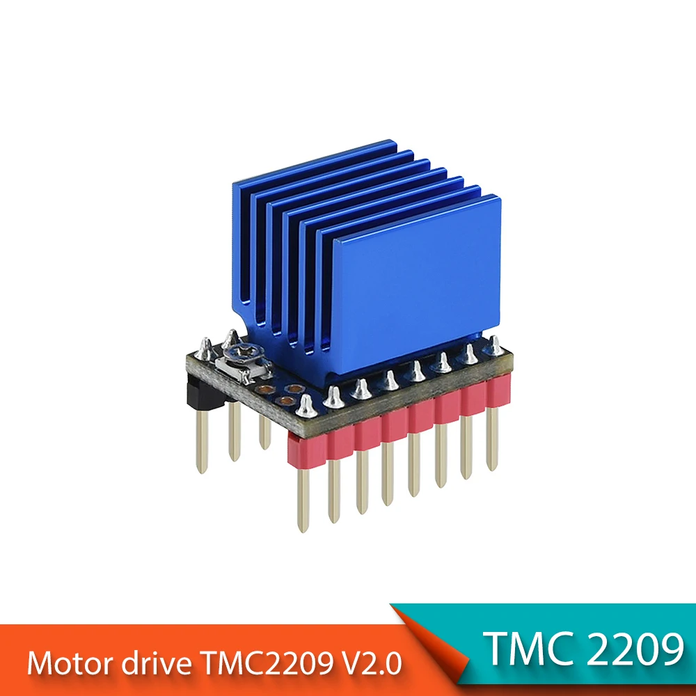 Драйвер материнской платы TMC2209 V2.0 бесшумный двигатель Stepstick замена TMC2100 для Ender 3 SKR