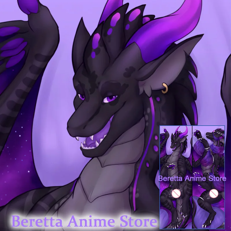 

Двусторонняя наволочка для подушки Dakimakura Anime Aylin Dragon