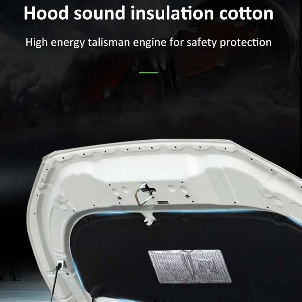 Крышка двигателя капота для Volkswagen VW Arteon CC R-Line 2019 ~ 2024 изоляционный вкладыш