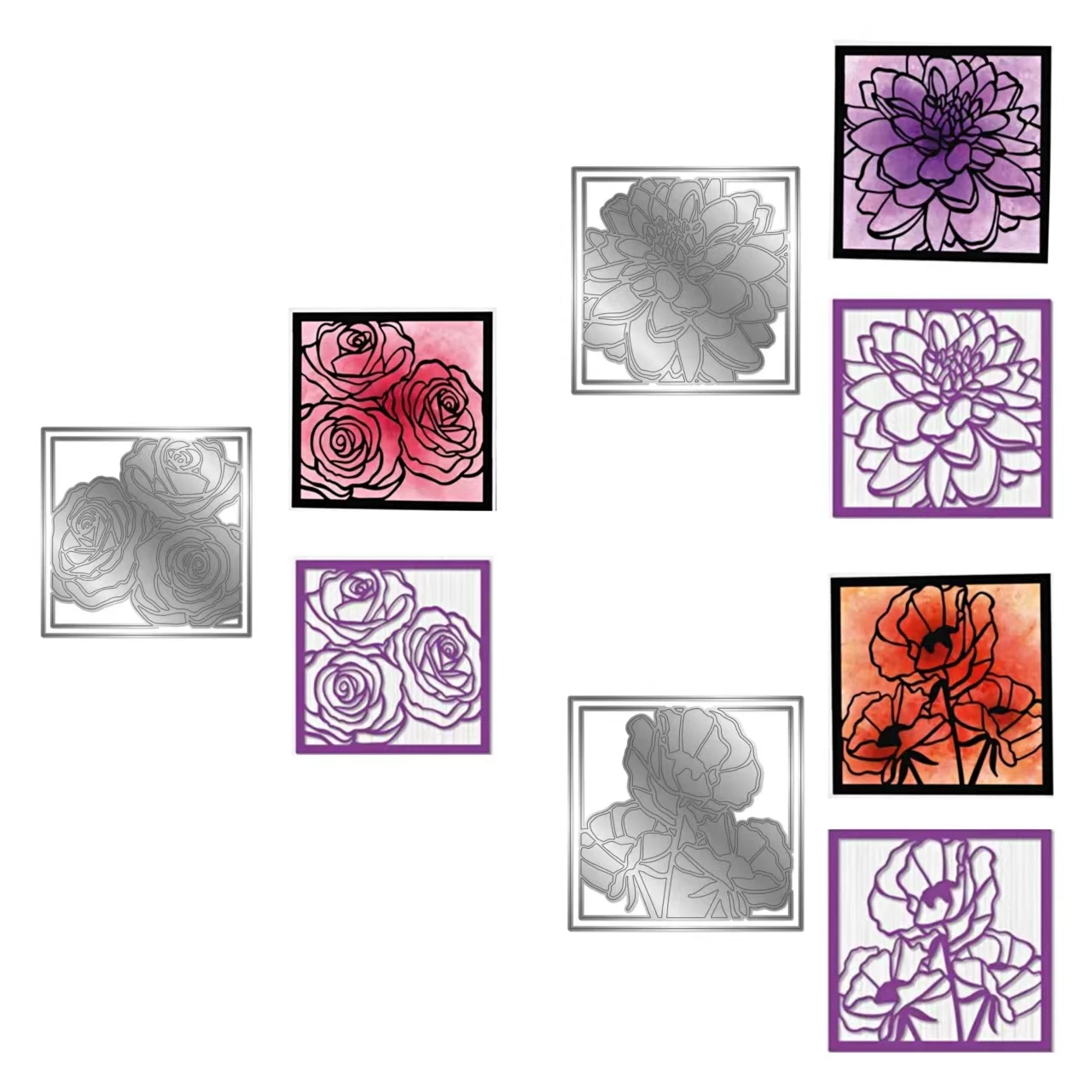 

Metal Cutting Dies Flower New Arrival 2022 Scrapbooking For Card Making Paper DIY Die Cuts Embossing Decoration Punch Craft
