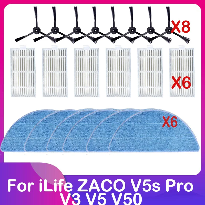 

Запасные части для робота-пылесоса iLife V5s Pro V3 V5 V5s V3s V50 X5 от OSSIEAO