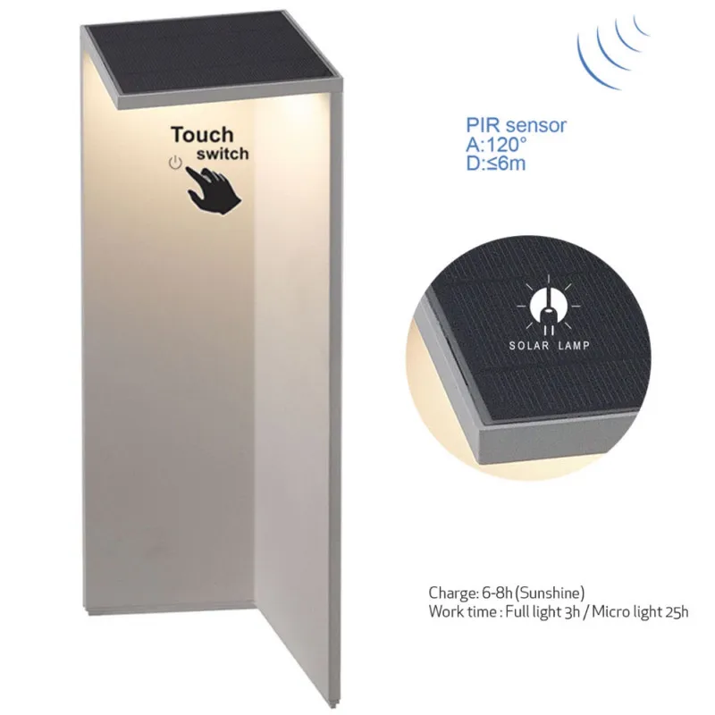 Садовый светильник 8807 REILAVEHC artnaM