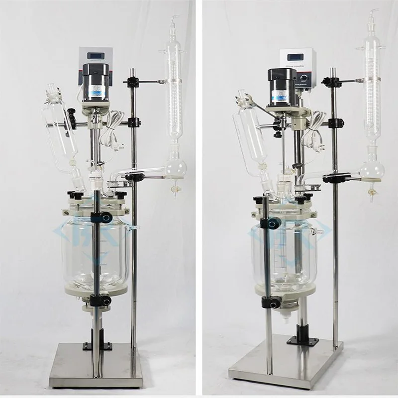 

Turnkey Solution For Jacketed Double Layer Glass Reactor With Factory Price