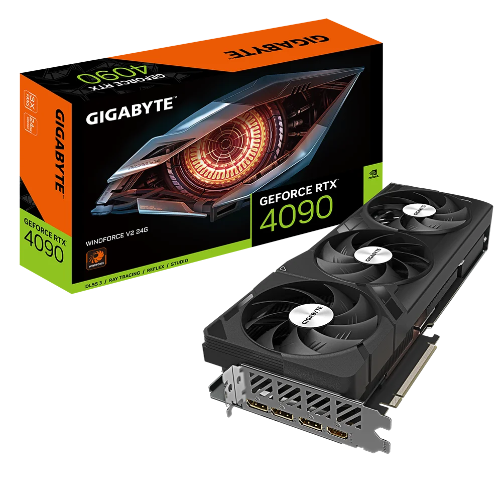 

50% скидка GIGABYTE Nvidia GeForce RTX™4090 WINDFORCE V2 24G