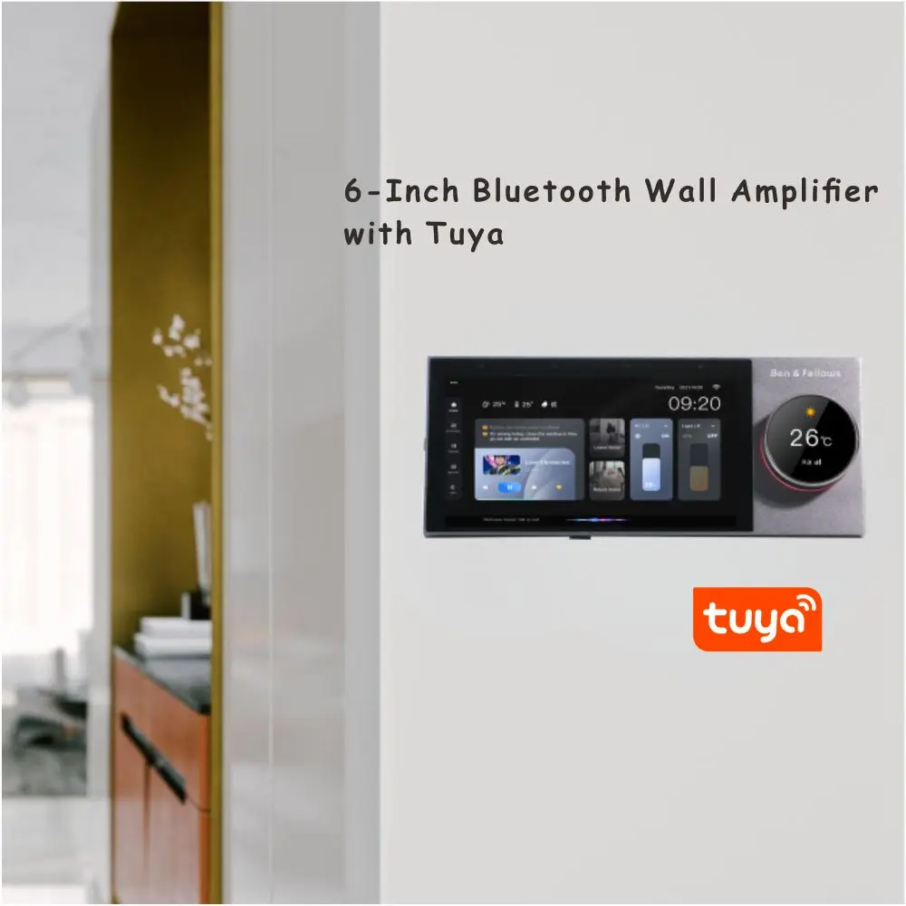 Настенная панель управления Tuya Zigbee для умного дома усилитель стен на базе Android с