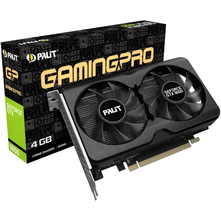 Palit GTX1650 4gb 128-битная видеокарта Gddr6 (Hdmi) Pci-Express X16 NE6165001BG1-1175A