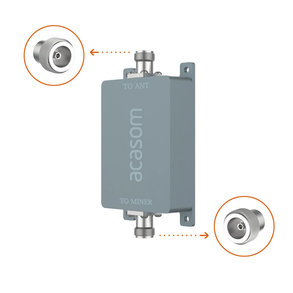 Najtaniej Wodoodporny Filtr 868MHz Extender Helem Siła Sygnału Lora Booster Outdoor