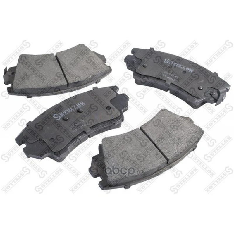 Колодки тормозные дисковые передние для Opel Insignia рестайлинг 2013-2017 STELLOX 000 048B-SX, Опель Инсигния Передние тормозны