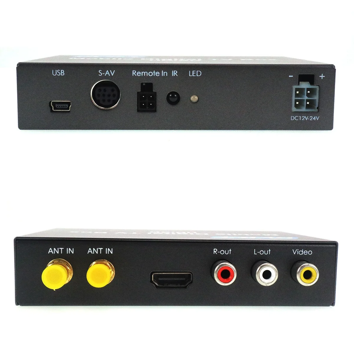 Автомобильный цифровой телевизор DVB-T2 MPEG-4 двойной тюнер приемник для
