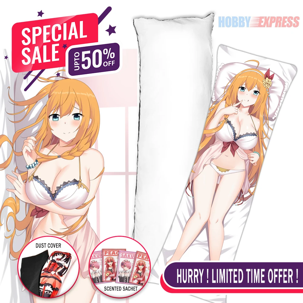

Hobby Express Anime Dakimakura Japanese Otaku Waifu Life Size Doubleside Hugging Body Pillow Cover Eustiana von Astraea ADP20814