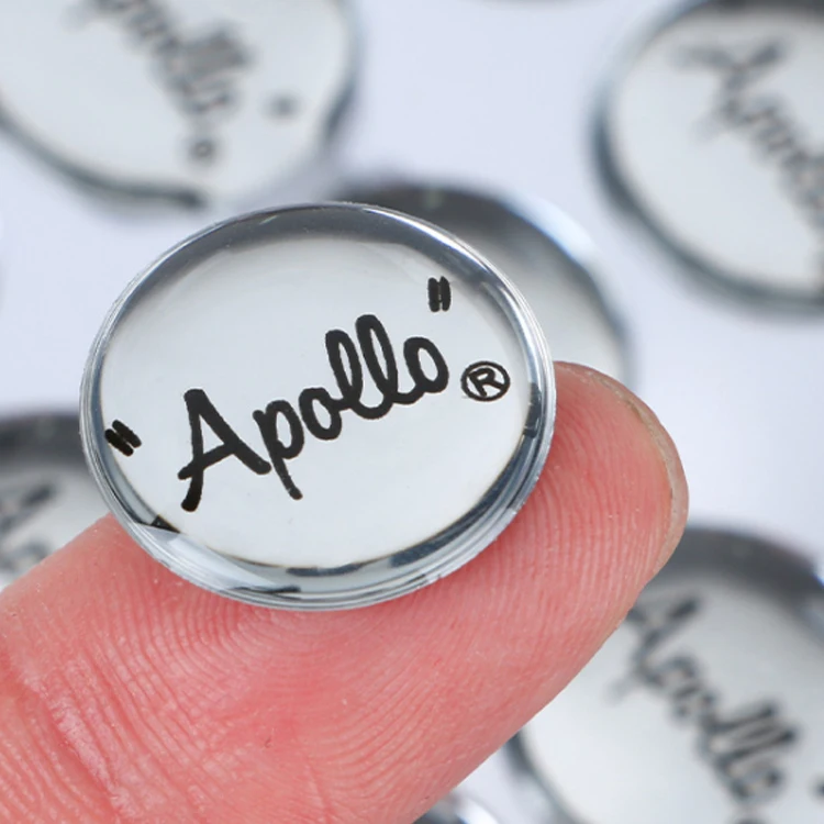 Пользовательские дешевые прозрачные эпоксидные купольные наклейки из смолы -