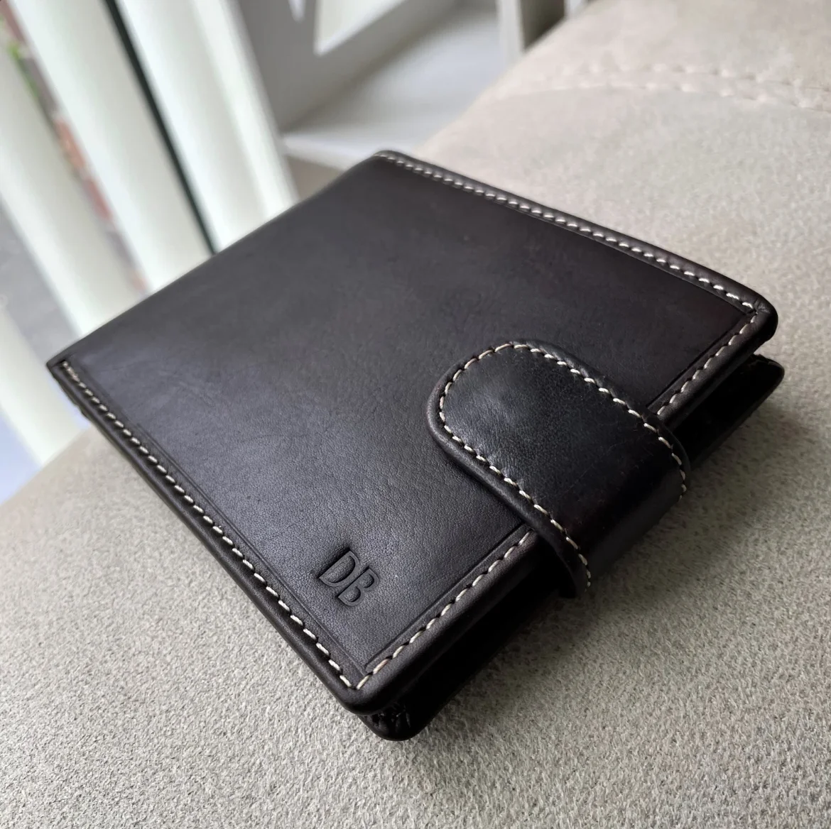 Персонализированный кожаный кошелек: FR BE RFID Safe, рождественский подарок в упаковке (art.: 3920d33a04877) - 3920d33a04877