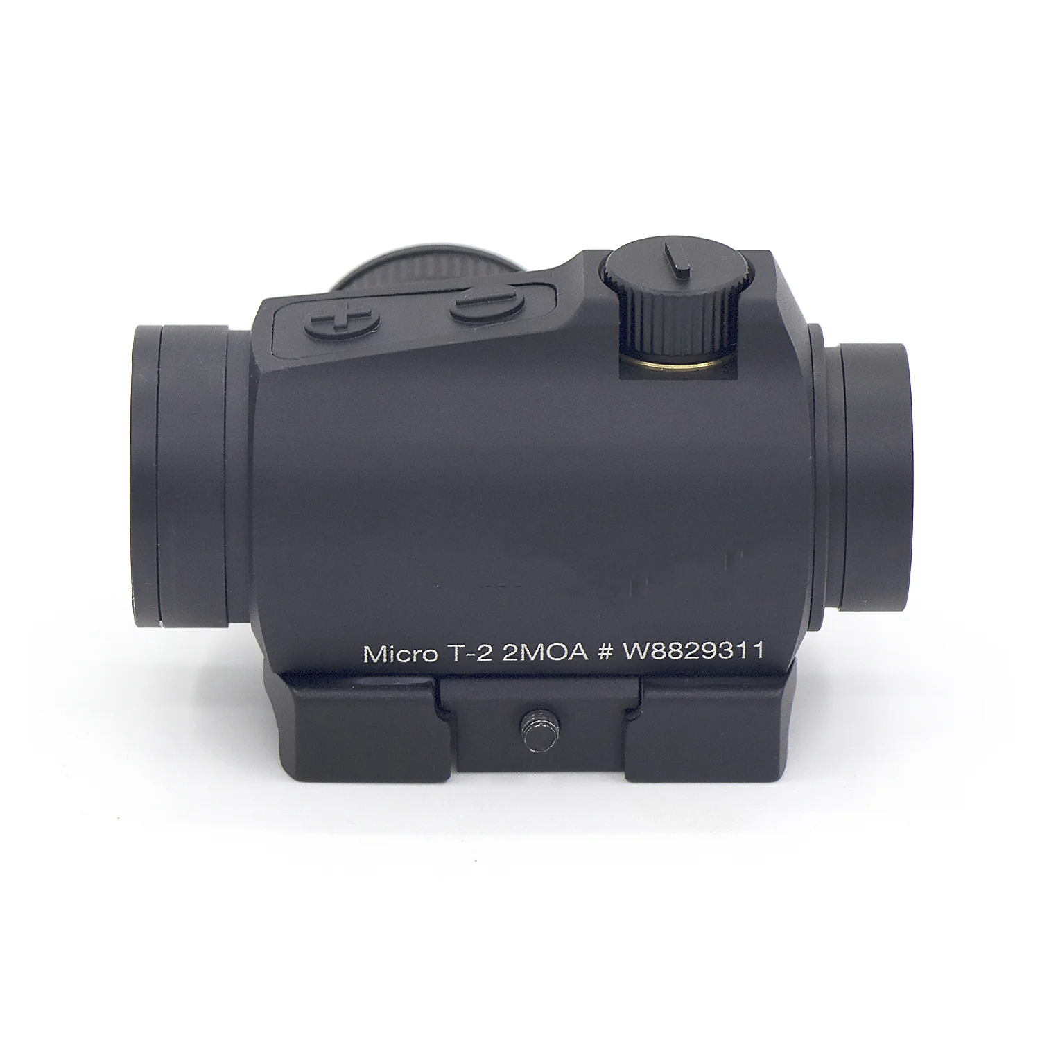 

Optics Red Dot Sight T2 with key button to adjust Brightness 2MOA Outdoor Sports Accessories