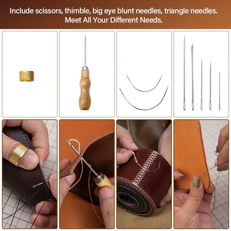 Pаспродажа WUTA кожаный набор для ремонта обуви швейная мебель диван ремонтный Рабочий набор инструментов вощеная нить ремесленные инструменты ручная ... Скидка WUTA кожаный набор для ремонта обуви швейная мебель диван ремонтный Рабочий набор инструментов вощеная нить ремесленные инструменты ручная ...