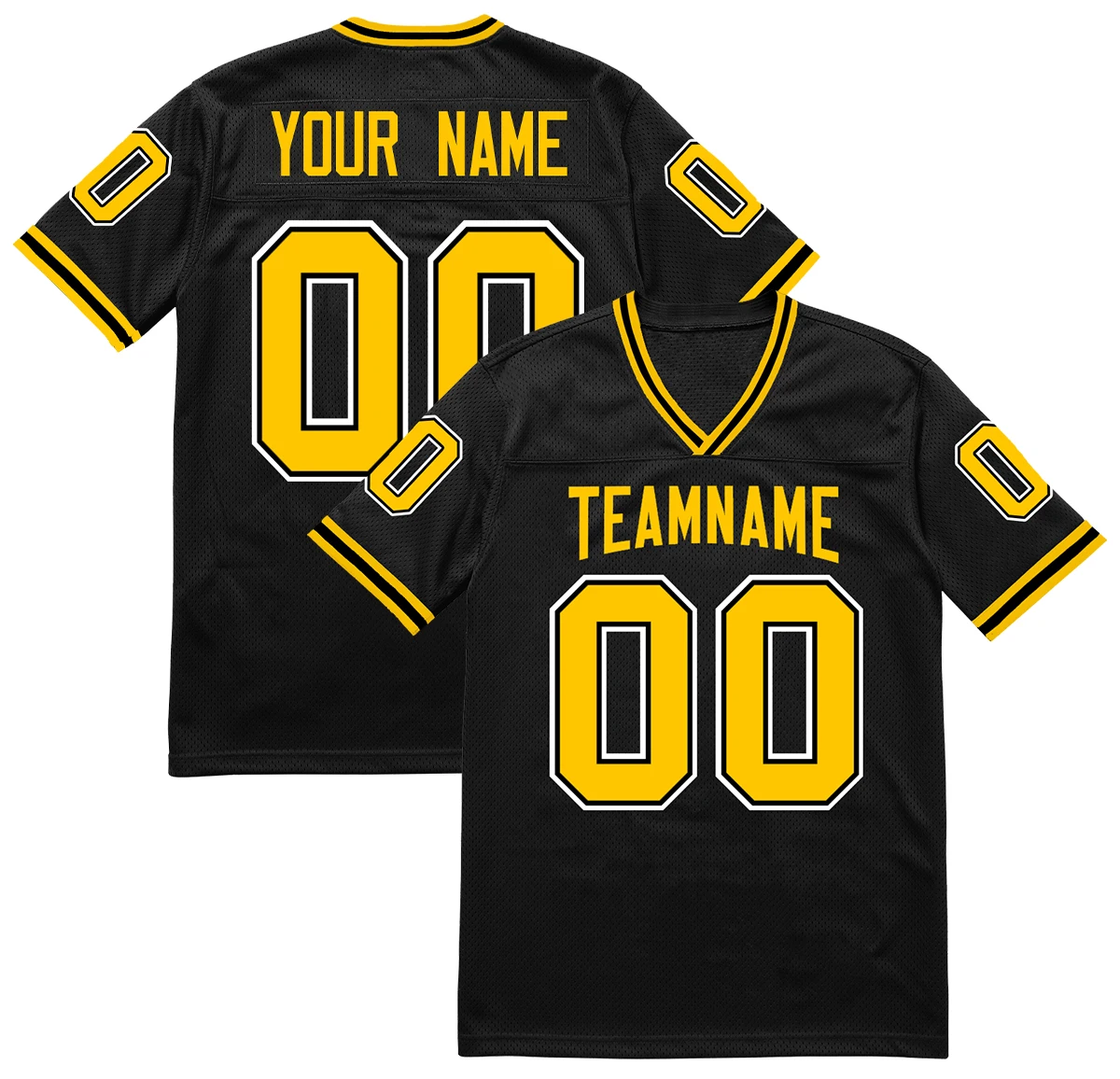 

2022 Custom American Football Jersey Personalized Printing Team Name Number Rugby Jerseys Game Training Shirt for Men Youth