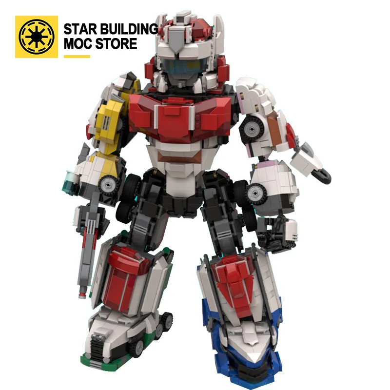 

MOC applies to lego Mecha Splice Gundam 88697 Scavenger Force Combat robot superhero Mobile Suit model