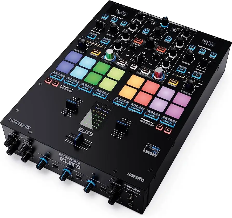 

Новая скидка Reloop Elite Профессиональный DVS Миксер для Serato DJ Pro готов к отправке