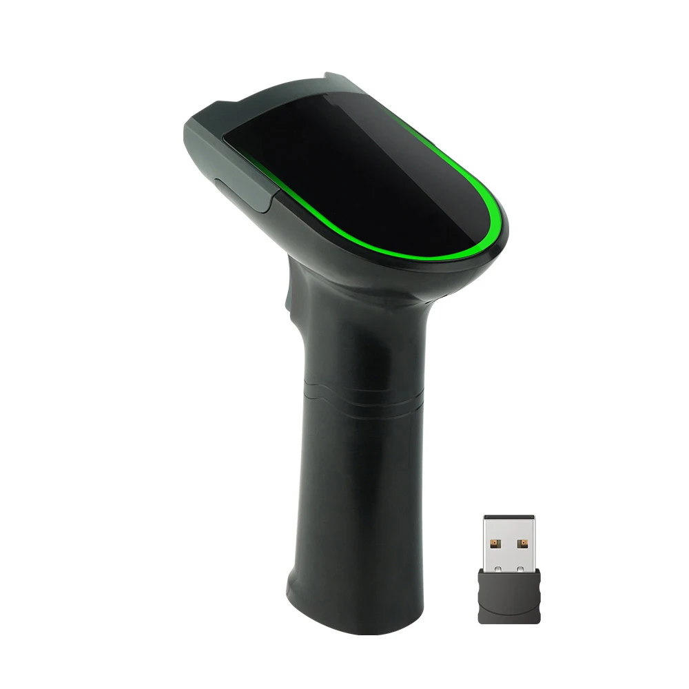 Фото Беспроводной Bluetooth-сканер штрих-кодов Leshine 1D 2D QR-кодов с USB Type-C для супермаркетов, совместимый с iOS, Android и Windows. №5