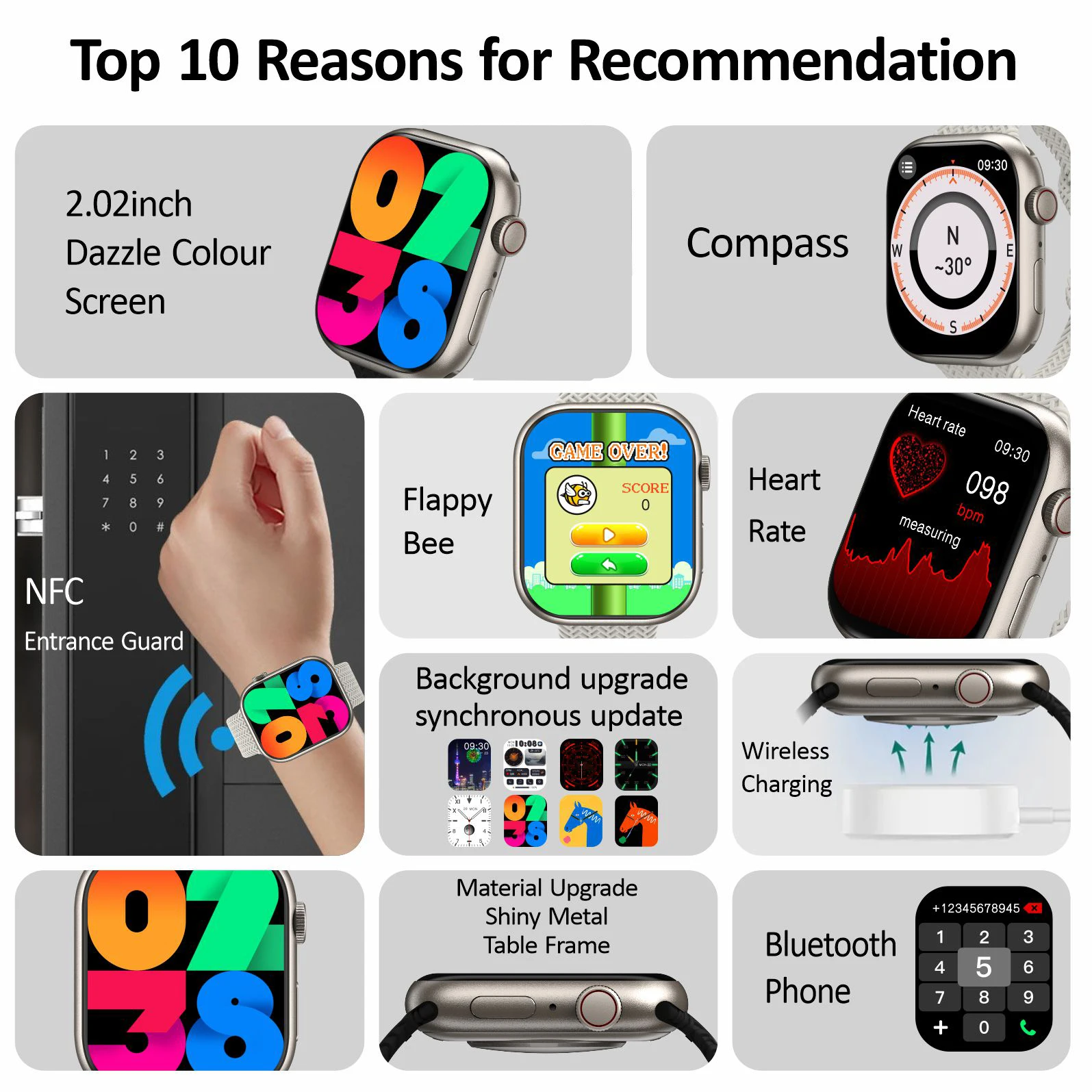 смарт часы hk9 pro amoled