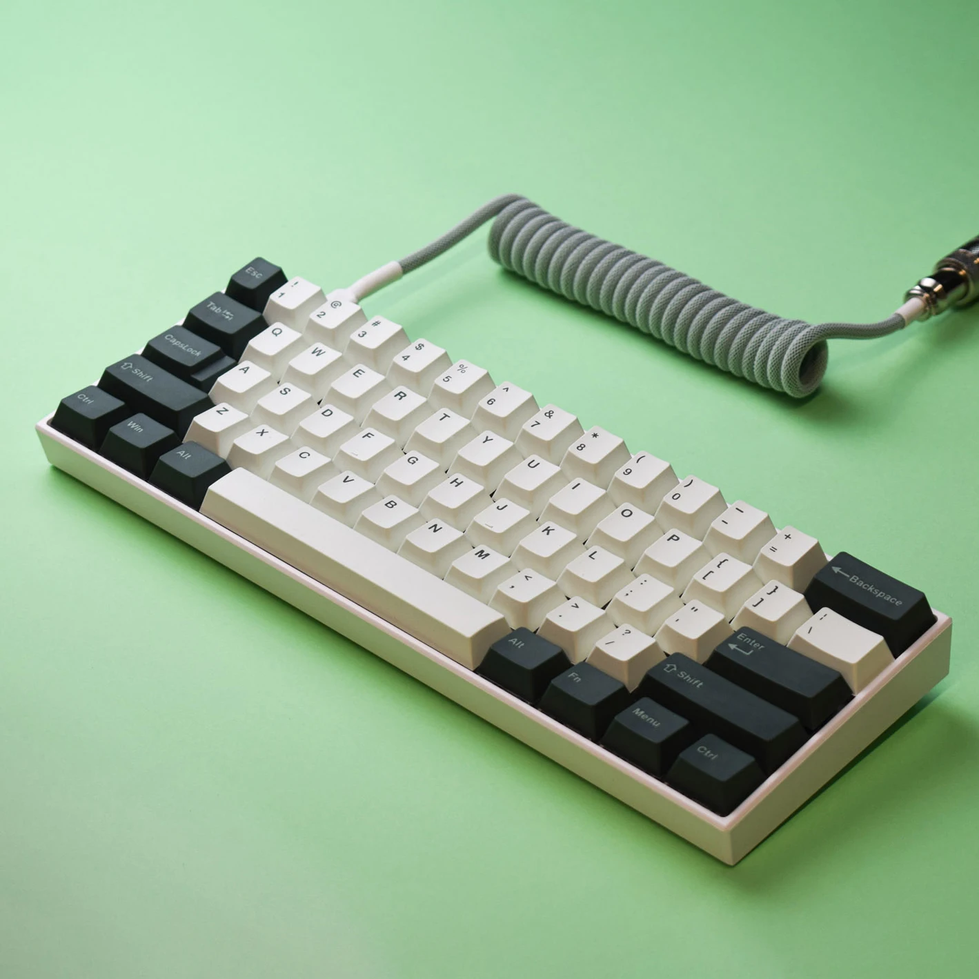 

High quality PBT Double shot keycaps Cyan set Cherry profile 121 keys